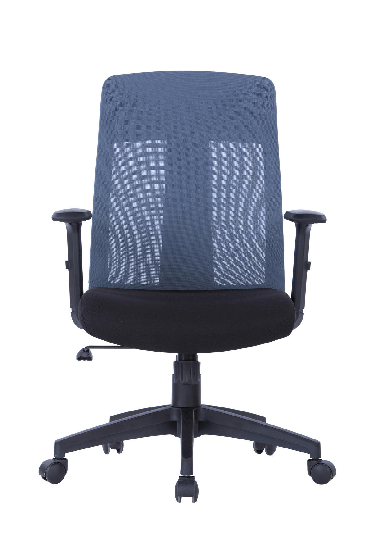 DREHSTUHL  in Grau  - Schwarz/Grau, Design, Kunststoff/Textil (64/106/61cm) - MID.YOU
