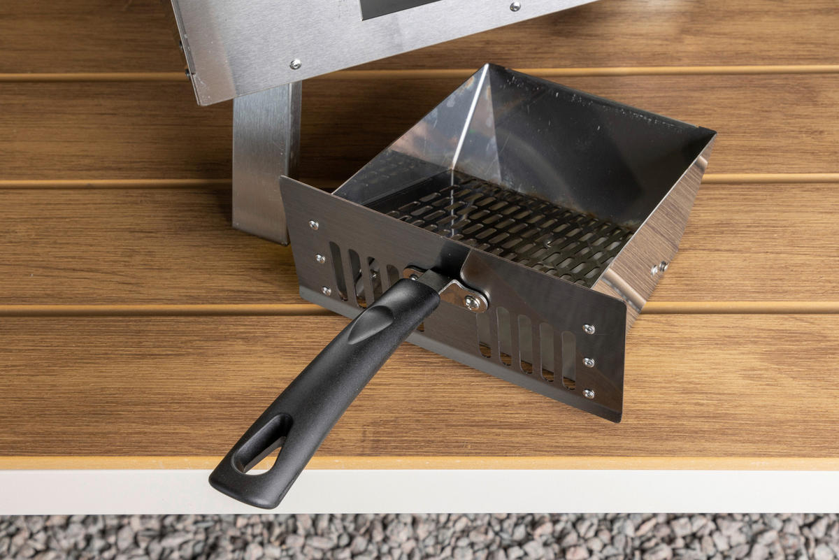 PIZZAOFEN  - Silberfarben, KONVENTIONELL, Metall (85.8/49.9/37cm) - Gardenson