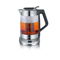 WASSERKOCHER WK 3479 1.7 l  - Edelstahlfarben, KONVENTIONELL, Glas/Metall (21/27/23cm) - Severin