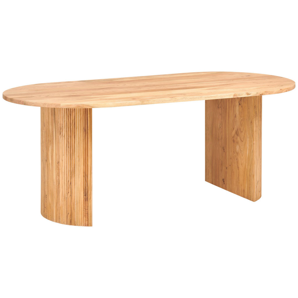 MID.YOU JÍDELNÍ STŮL, akácie, přírodní barvy, 200/100/76 cm