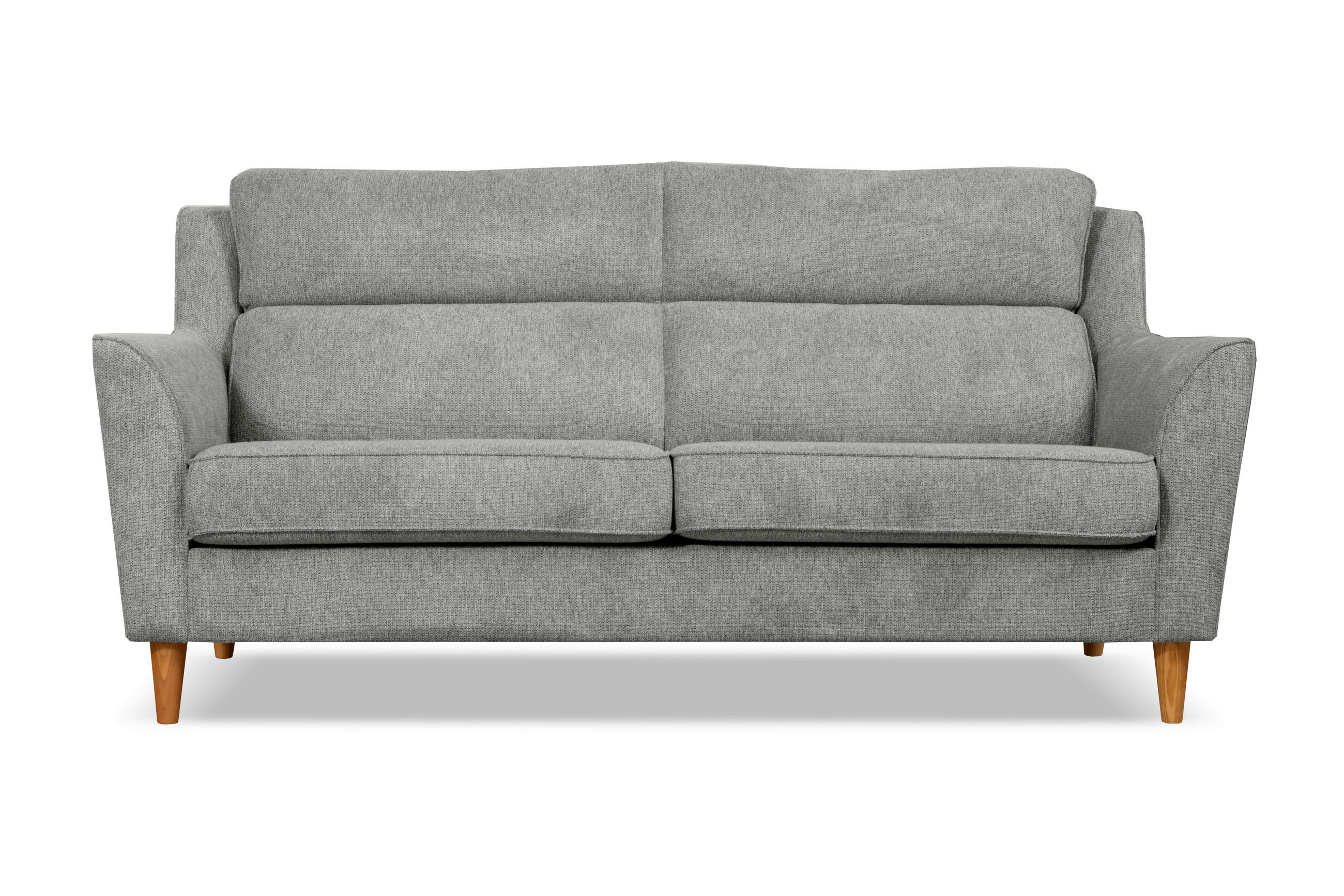 3-SITZER-SOFA NORDIC Grau  - Grau, Design, Textil (199/96/88cm) - Livetastic