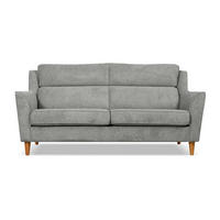 3-SITZER-SOFA NORDIC Grau  - Grau, Design, Textil (199/96/88cm) - Livetastic