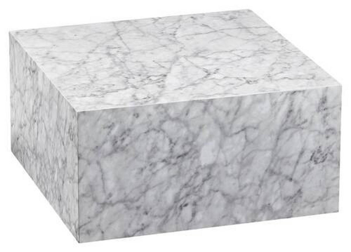 COUCHTISCH in Holzwerkstoff 60/60/30 cm   - Weiss, Modern, Holzwerkstoff (60/60/30cm) - MID.YOU