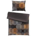 WENDEBETTWÄSCHE NEUVAC Satin 140/200 cm  - Anthrazit, Basics, Textil (140/200cm) - Novel