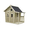 SPIELHAUS  - Naturfarben, KONVENTIONELL, Holz (208/145/171cm) - EXIT Toys