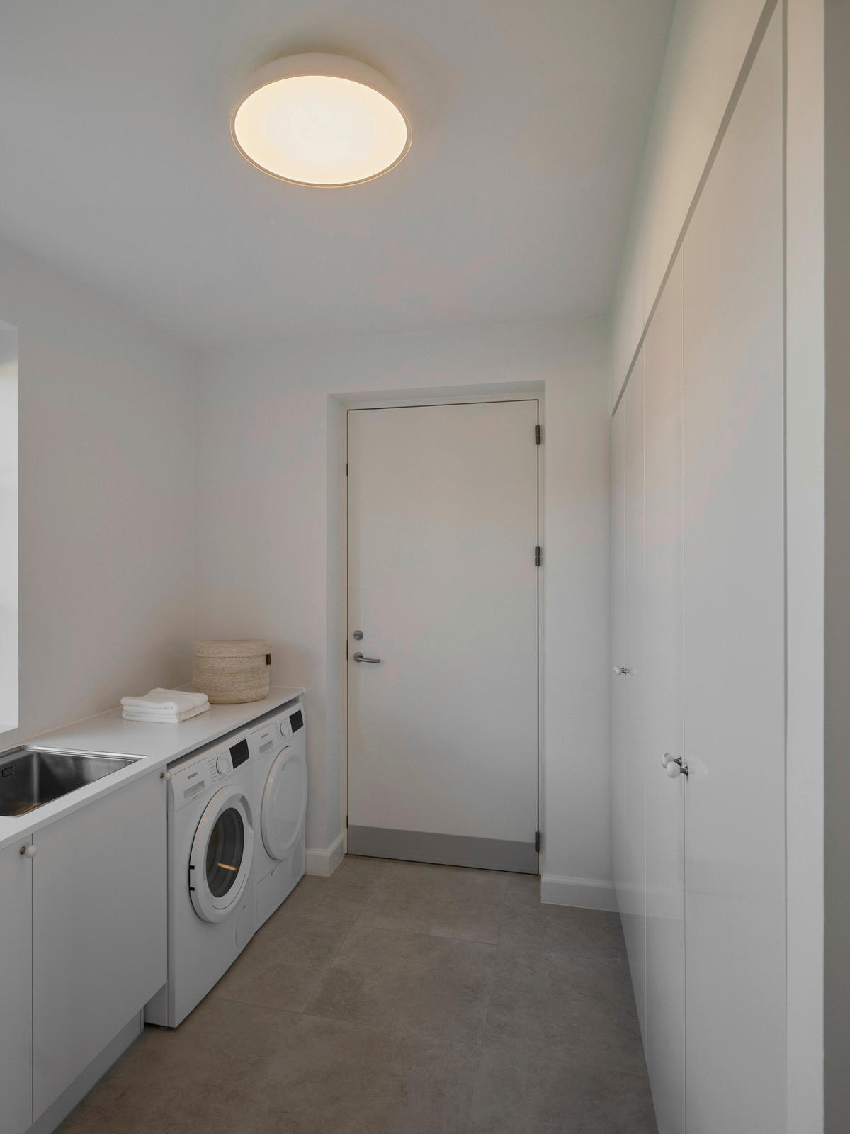 LED-DECKENLEUCHTE Penelopa 42/9 cm  - Weiß, Design, Metall (42/9cm) - Nordlux