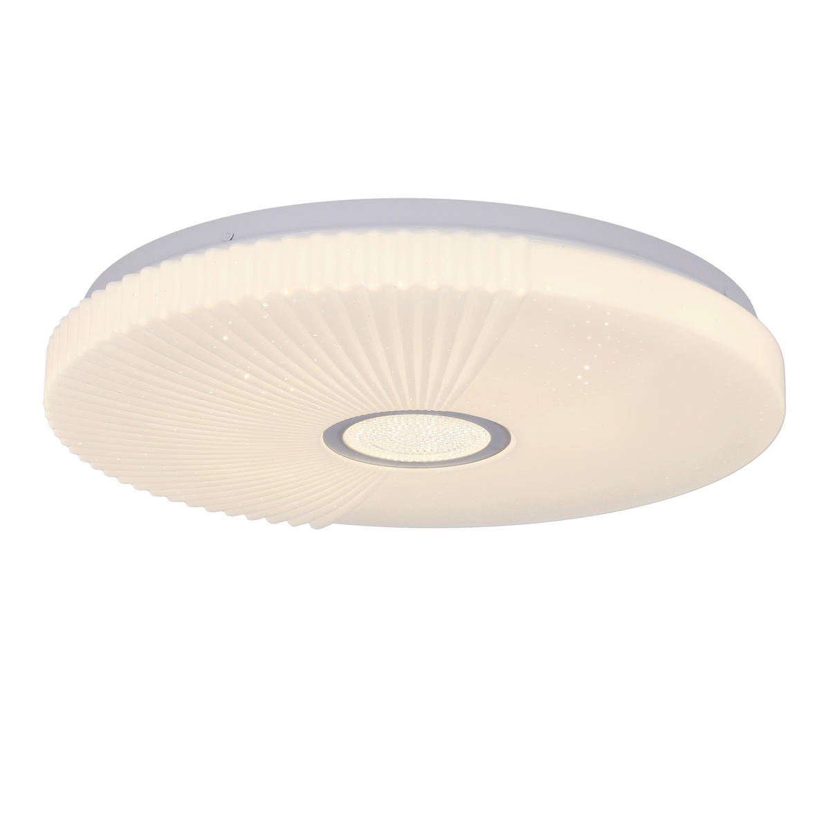 LED-DECKENLEUCHTE 38/38/6 cm   - Weiß, KONVENTIONELL, Kunststoff/Metall (38/38/6cm)
