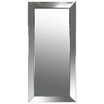 WANDSPIEGEL 88/188/5 cm    in rechteckig  - Silberfarben, Design, Glas/Holzwerkstoff (88/188/5cm) - Xora