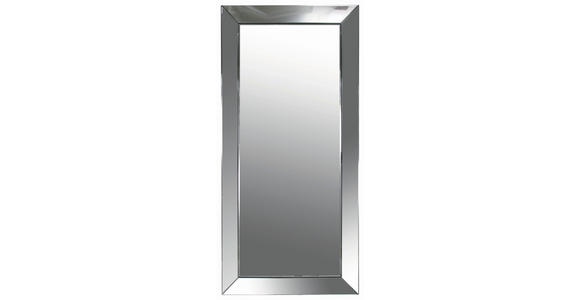 WANDSPIEGEL 88/188/5 cm    in rechteckig  - Silberfarben, Design, Glas/Holzwerkstoff (88/188/5cm) - Xora