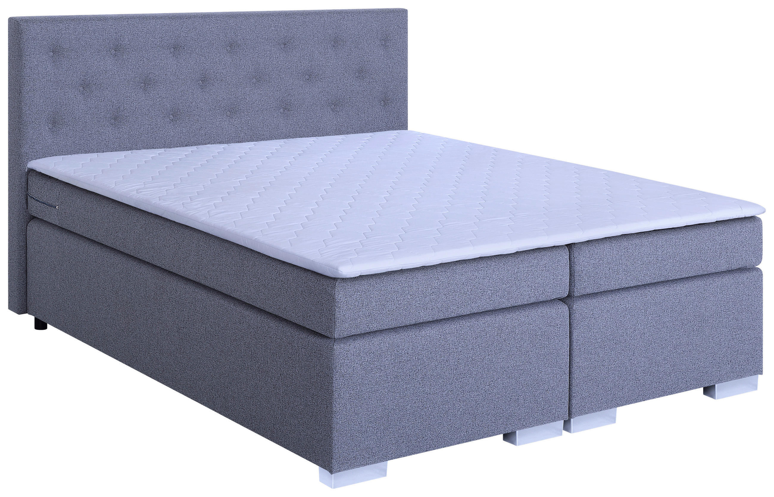 Boxspringbett mit Topper 180x200 Korfu