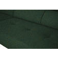 ECKSOFA in Struktur Grün 205/280 cm - Schwarz/Grün, Design, Textil/Metall (205/280cm) - Xora