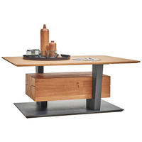 COUCHTISCH Kerneiche massiv 110/70/45 cm rechteckig Eichefarben  - Eichefarben, Natur, Holz (110/70/45cm) - Valnatura