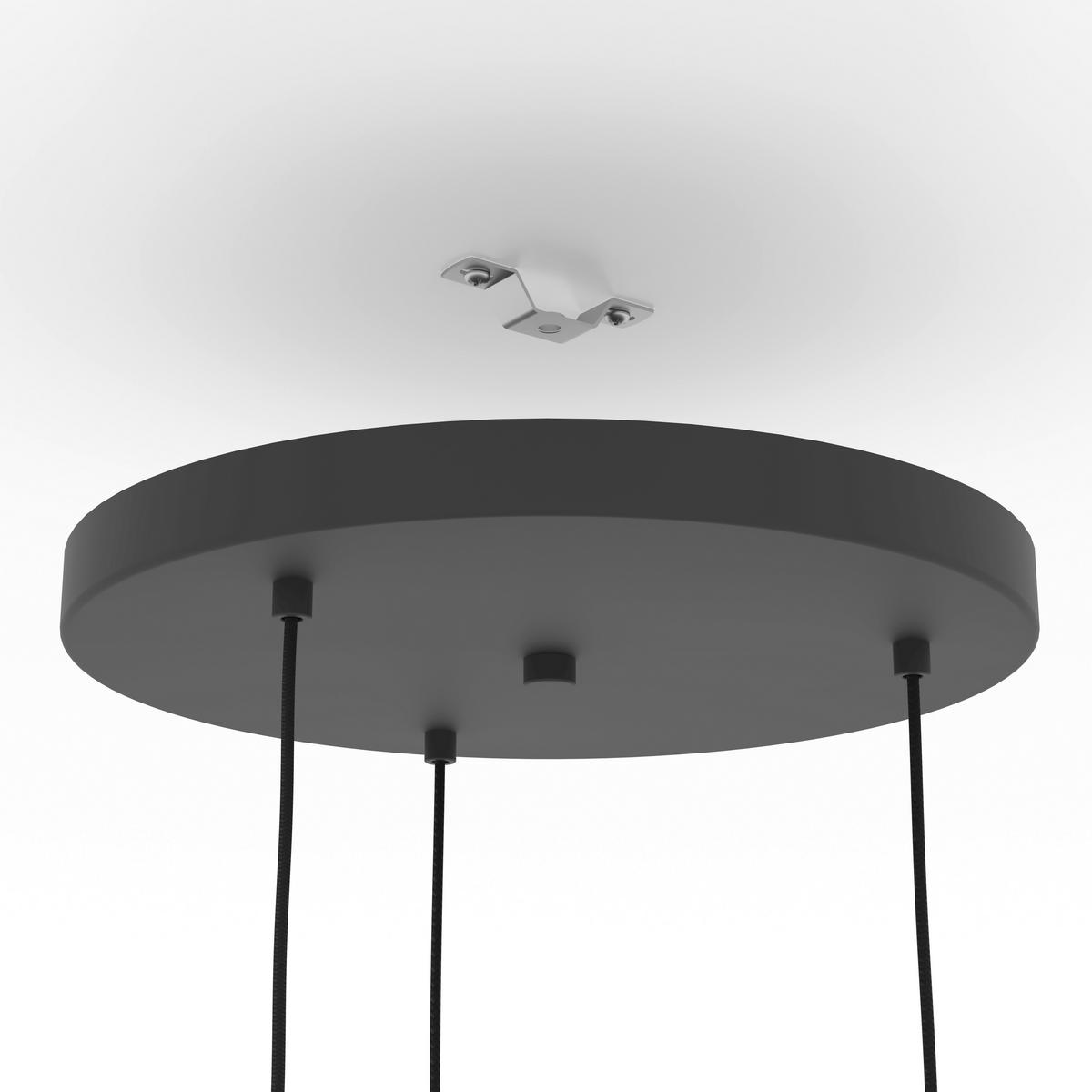 ZÁVĚSNÉ SVÍTIDLO, 46/110 cm  - černá, Design, kov (46/110cm) - Eglo
