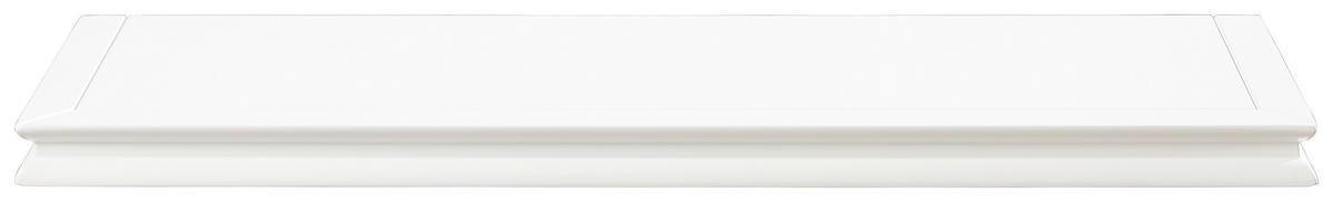 WANDBOARD in 80/3,8/23 cm Weiss  - Weiss, Basics, Holzwerkstoff (80/3,8/23cm) - Landscape