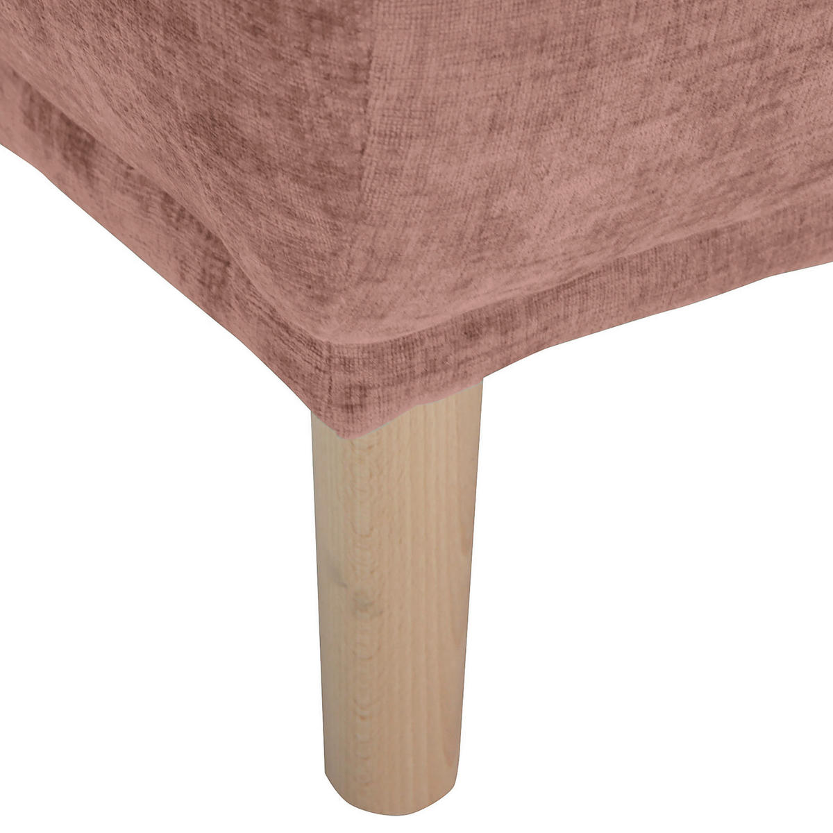 PALL i textil gammelrosa  - gammelrosa, Klassisk, trä/textil (88/49/62cm) - Livetastic