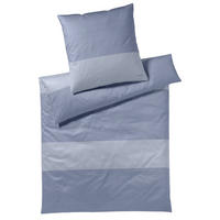 POSTELJNINA SPLIT 140/200 cm mako saten modra  - modra, Konvencionalno, tekstil (140/200cm) - Joop!