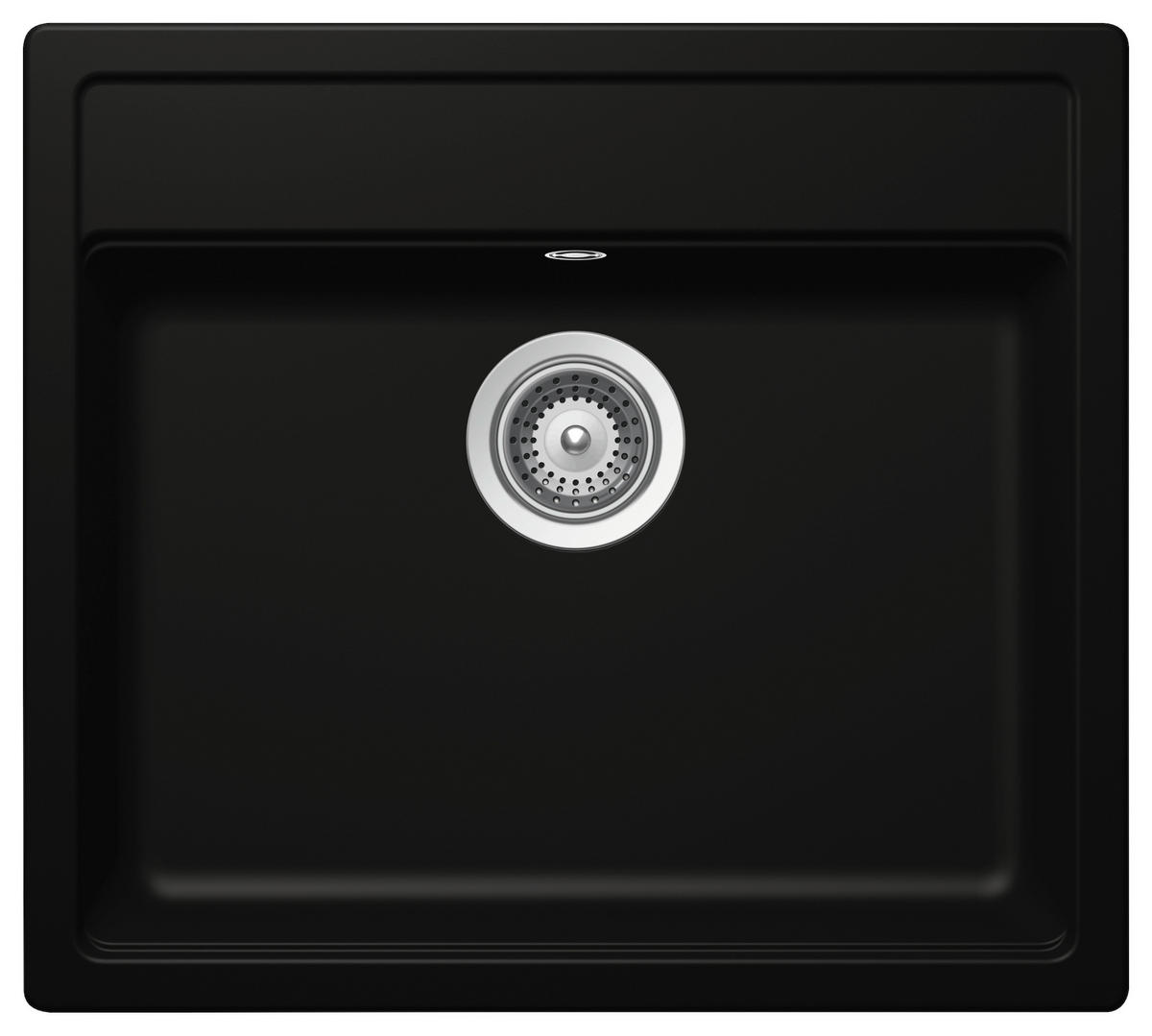 SPÜLE MONO N-100-A / MONN100ANGT  - Schwarz, Basics, Stein (57/29/51cm) - Schock