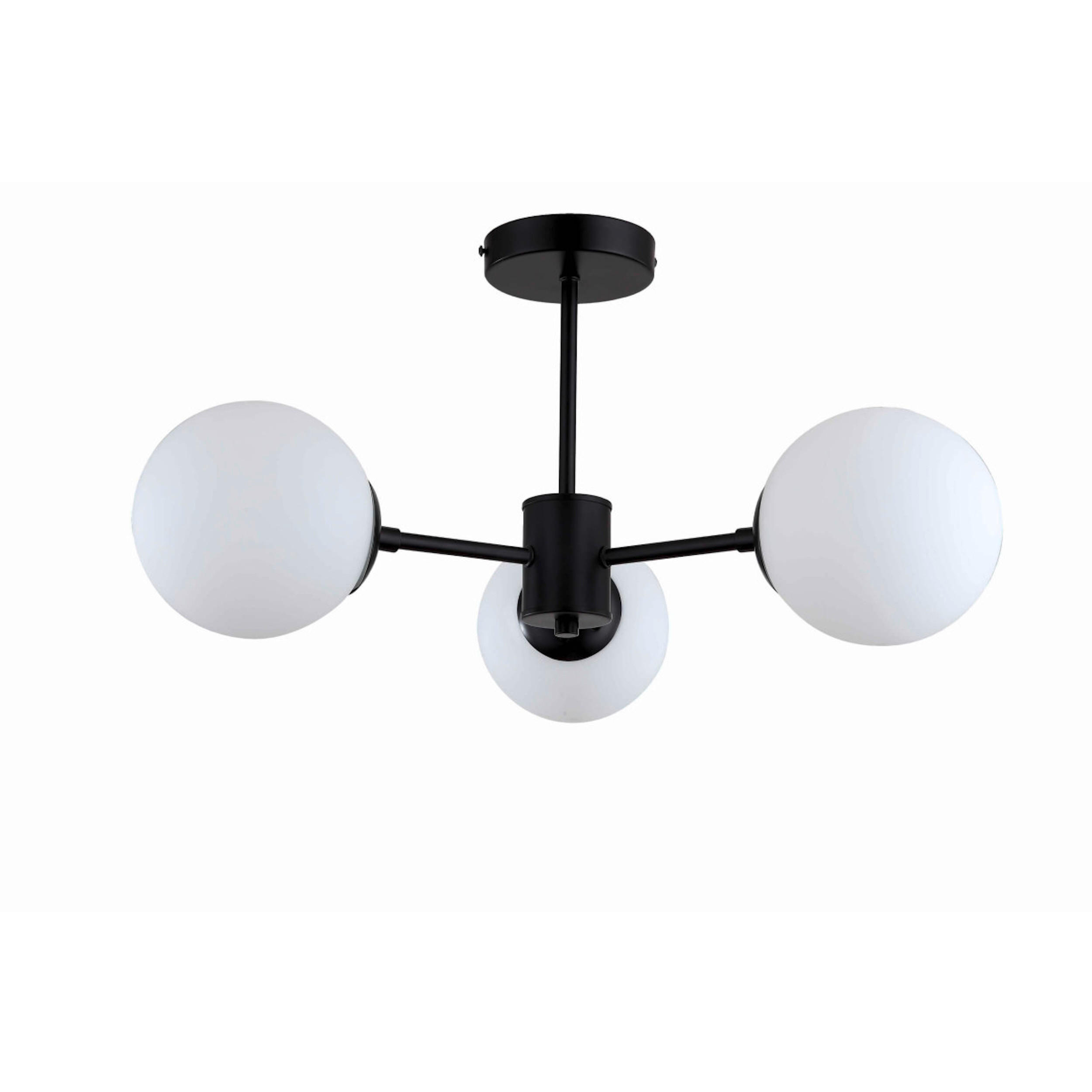 HÄNGELEUCHTE    - Schwarz, Konventionell, Metall (30/60/60cm)