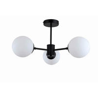 HÄNGELEUCHTE    - Schwarz, Konventionell, Metall (30/60/60cm)