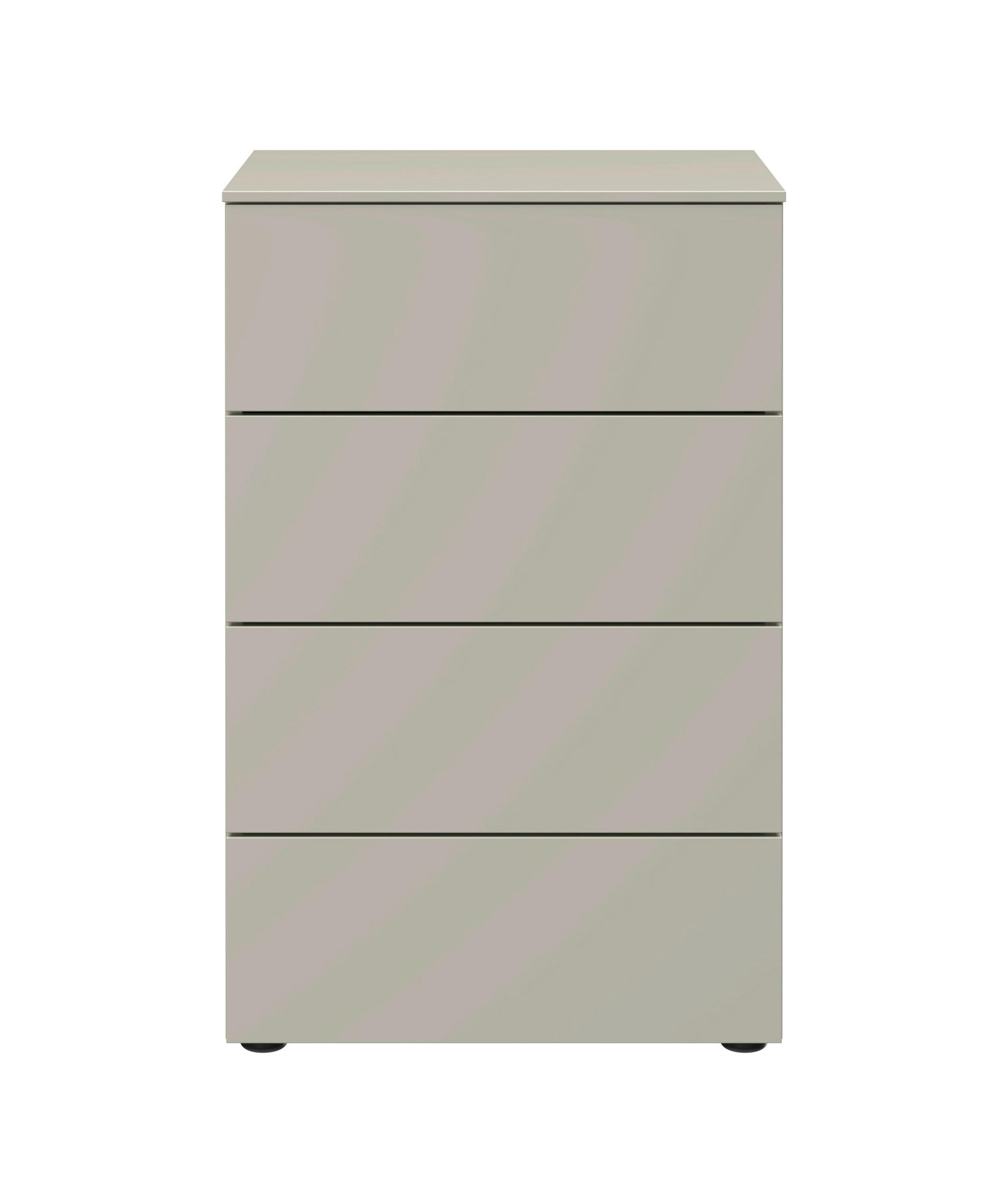 KOMMODE 50/79/41 cm  - Schwarz/Grau, Design, Kunststoff (50/79/41cm) - Xora