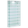 VITRINE in Weiss  - Weiss/Transparent, Design, Glas/Holzwerkstoff (59/114/17cm) - MID.YOU