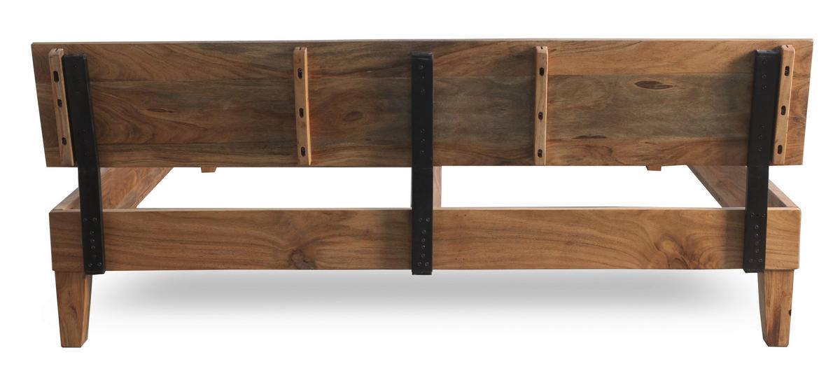 KREVET   180/200 cm   boje bagrema  - boje bagrema, Moderno, drvo (180/200cm) - MID.YOU