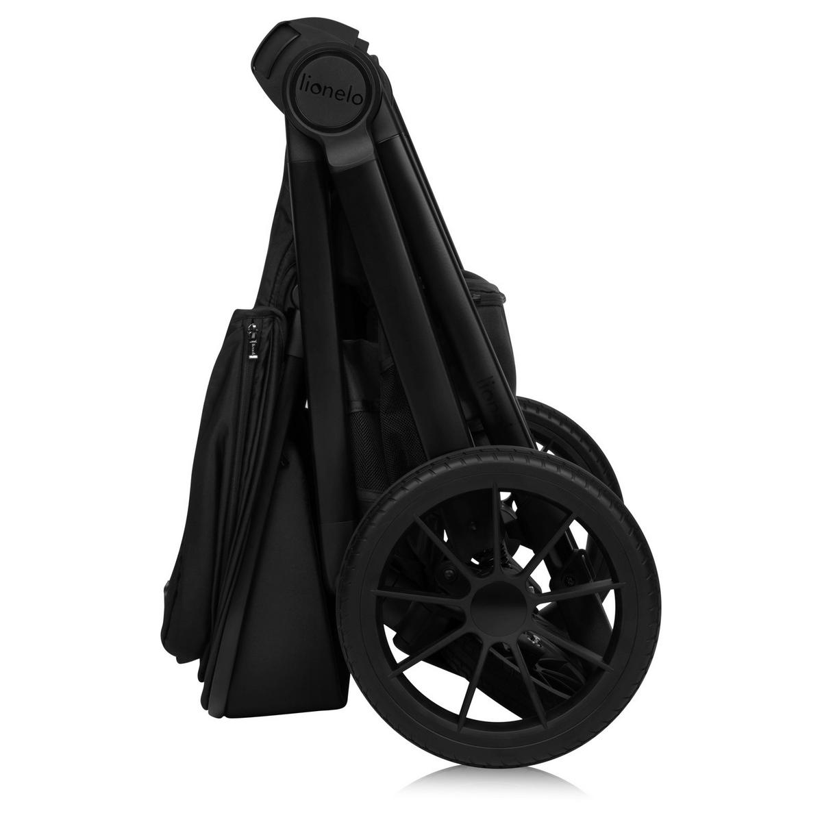 KINDERWAGENSET  LO-Layla 3in1  Black Onyx  - Schwarz, Basics (94/62/115cm) - Lionelo
