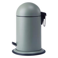 TRETEIMER Ona 3 L  - Schwarz/Grün, Basics, Kunststoff/Metall (17/34cm) - Aquanova