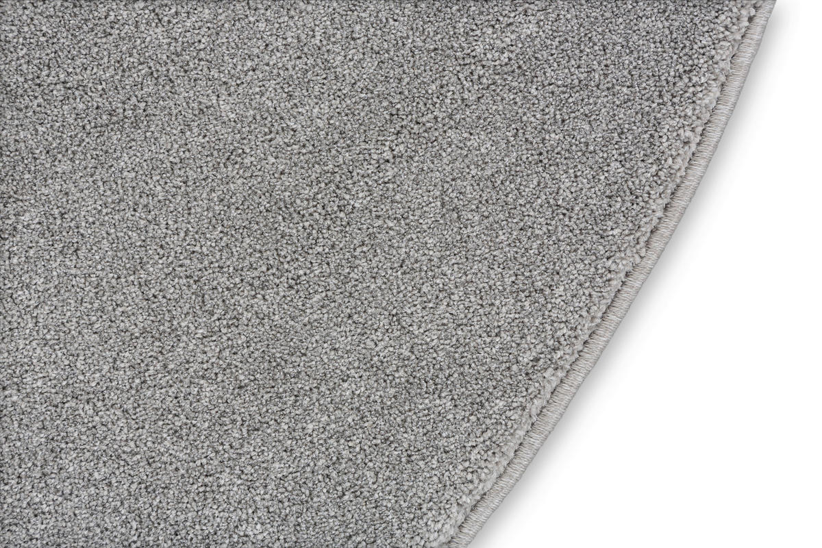 WEBTEPPICH 160/160 cm Pure Silberfarben  - Silberfarben, Basics, Textil (160/160cm) - Novel