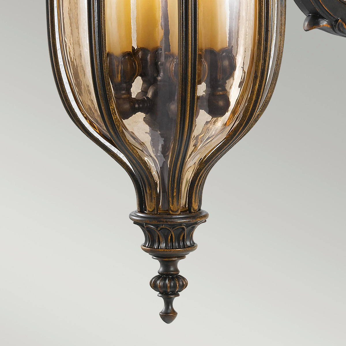 AUSSENWANDLEUCHTE - Dunkelbraun, Konventionell, Glas (30.5/76.2/45.7cm) - Elstead Lighting