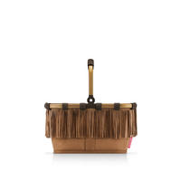 BEVÁSÁRLÓKOSÁR  - konyak, Basics, textil (33,5/18/19,5cm) - Reisenthel