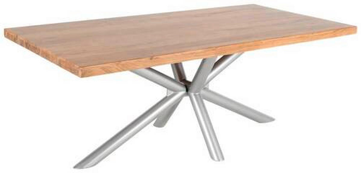 TISCHGESTELL in Metall 160/70/72 cm   - Silberfarben, MODERN, Metall (160/70/72cm) - Boxxx