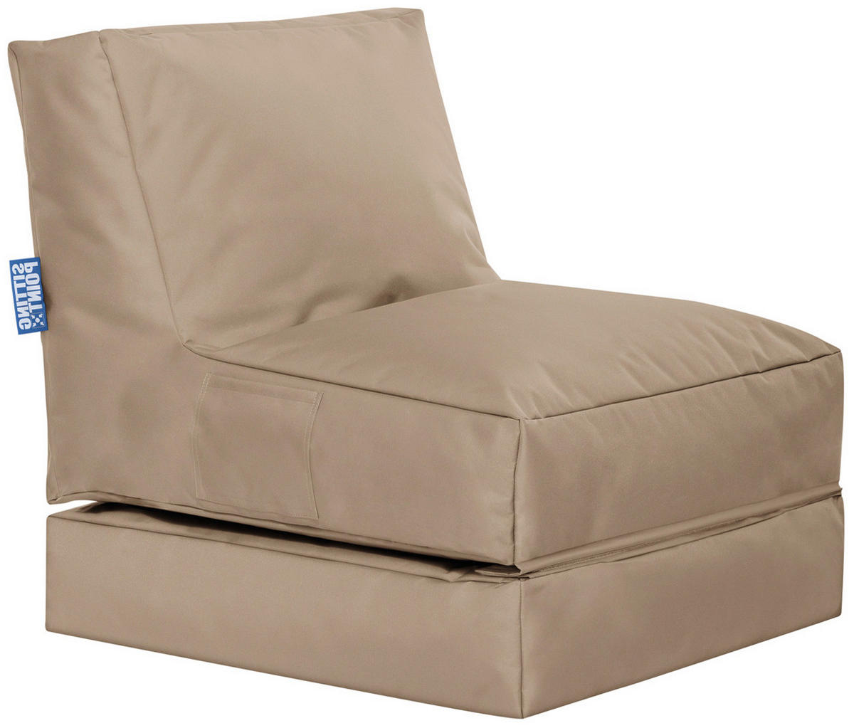 SITZSACK 300 l  - Hellbraun, Design, Textil (70/80/90cm)