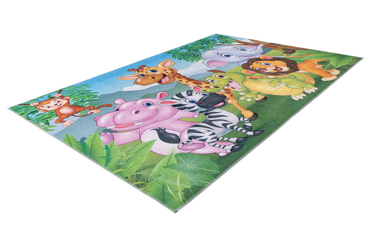 KINDERTEPPICH 160/230 cm  - Grün, Design, Textil (160/230cm) - Obsession