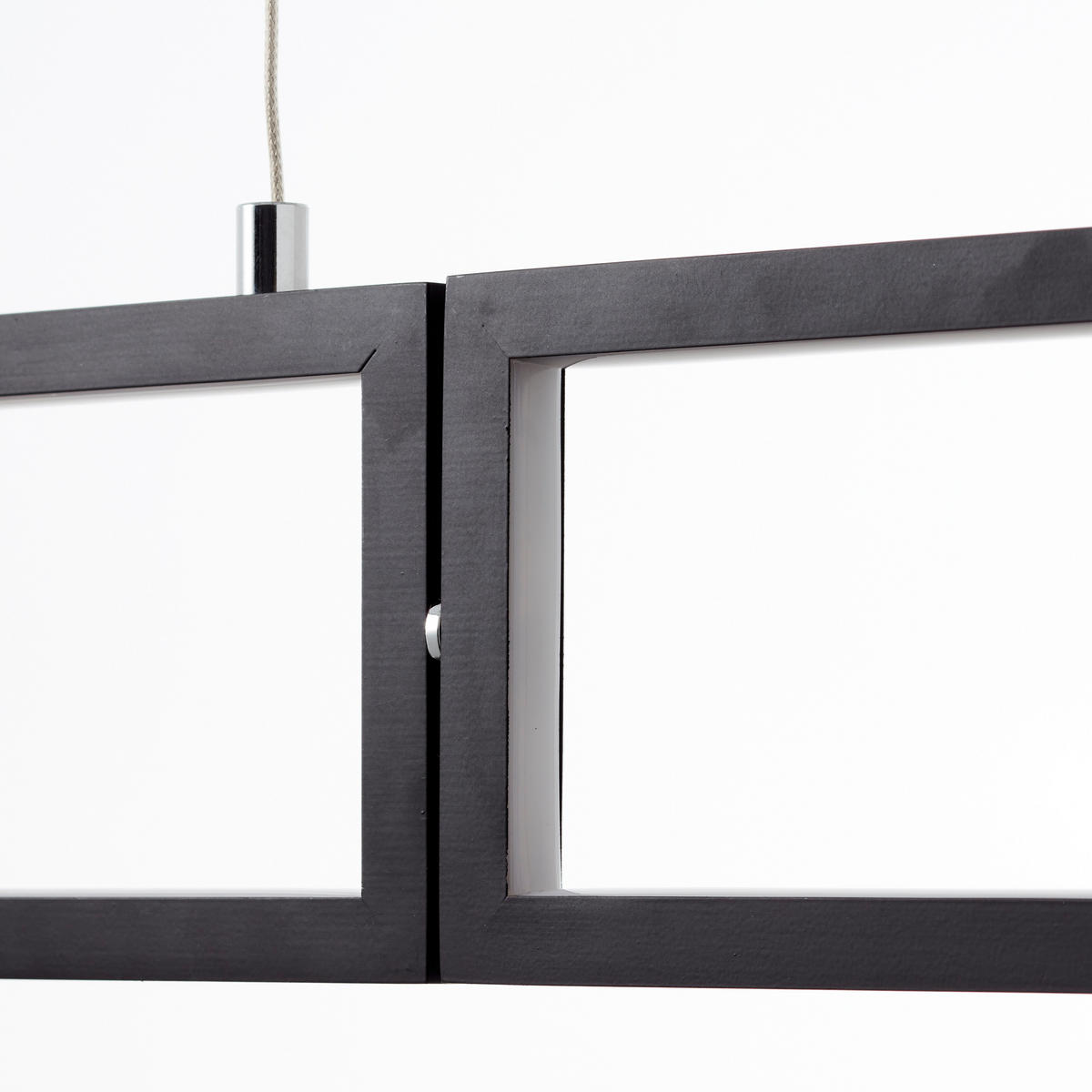 LED-HÄNGELEUCHTE 80,5/12/120 cm  - Schwarz, Design, Kunststoff/Metall (80,5/12/120cm) - Brilliant