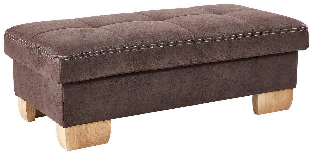 SEDACIA SÚPRAVA, textil, mokka - divoký dub/mokka, Natur, textil (185/343/243cm) - Beldomo Comfort