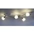 LED-STRAHLER - Weiß, Design, Glas/Metall (70cm) - Novel