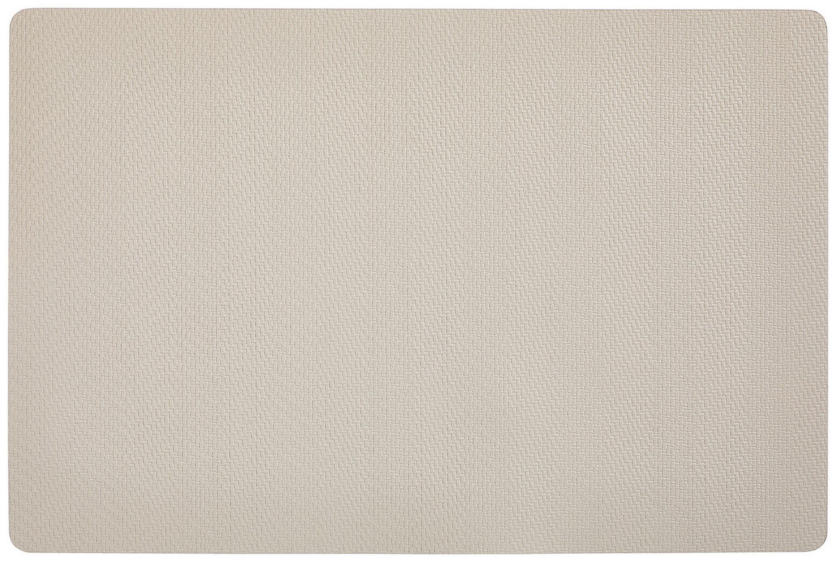 TISCHSET TORA Kunststoff Grau 30/45 cm  - Grau, Kunststoff (30/45cm) - Novel