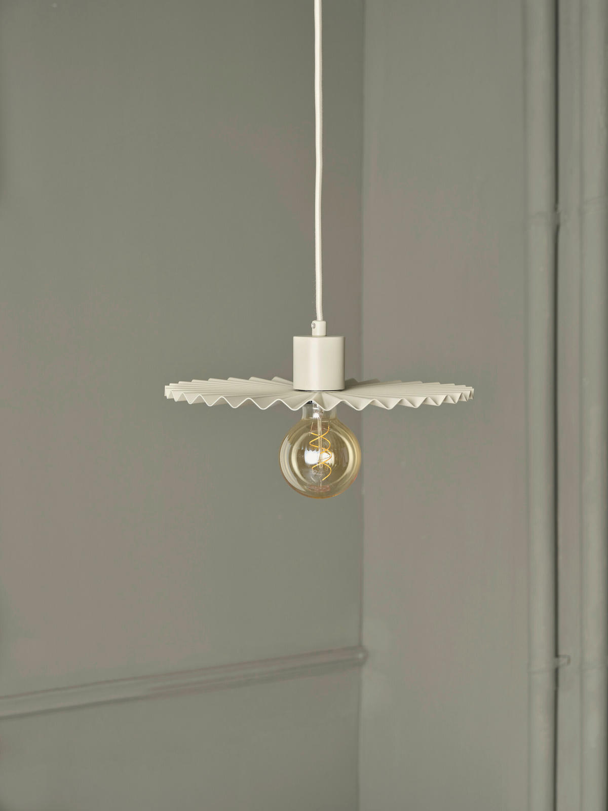 HÄNGELEUCHTE 29.5/110 cm  - Beige, Basics, Metall (29.5/110cm) - Osram