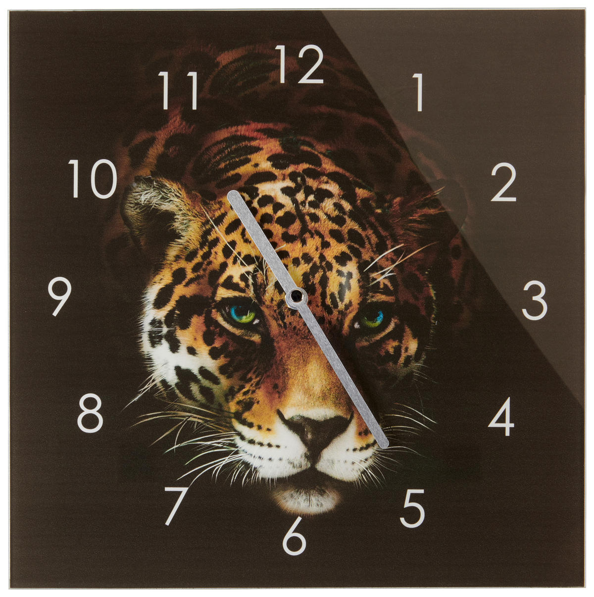 NÁSTĚNNÉ HODINY, 30/30/3,1 cm - Design, sklo (30/30/3,1cm) - Euroart