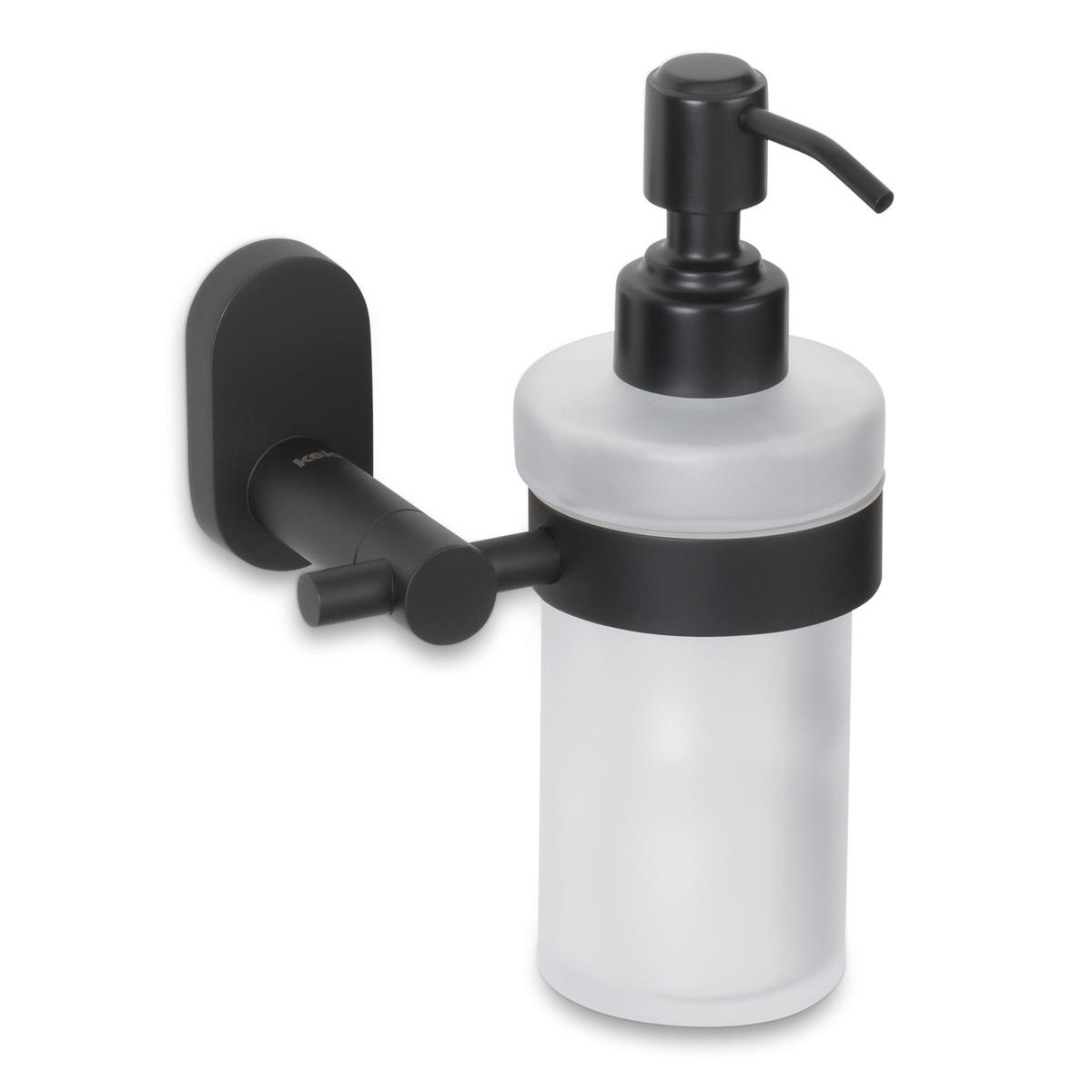 SEIFENSPENDER Metall  - Schwarz, KONVENTIONELL, Metall (11/10/16,5cm) - Kela