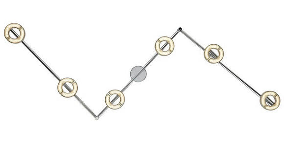 LED-STRAHLER - Weiß, Design, Kunststoff/Metall (11/180cm) - Novel