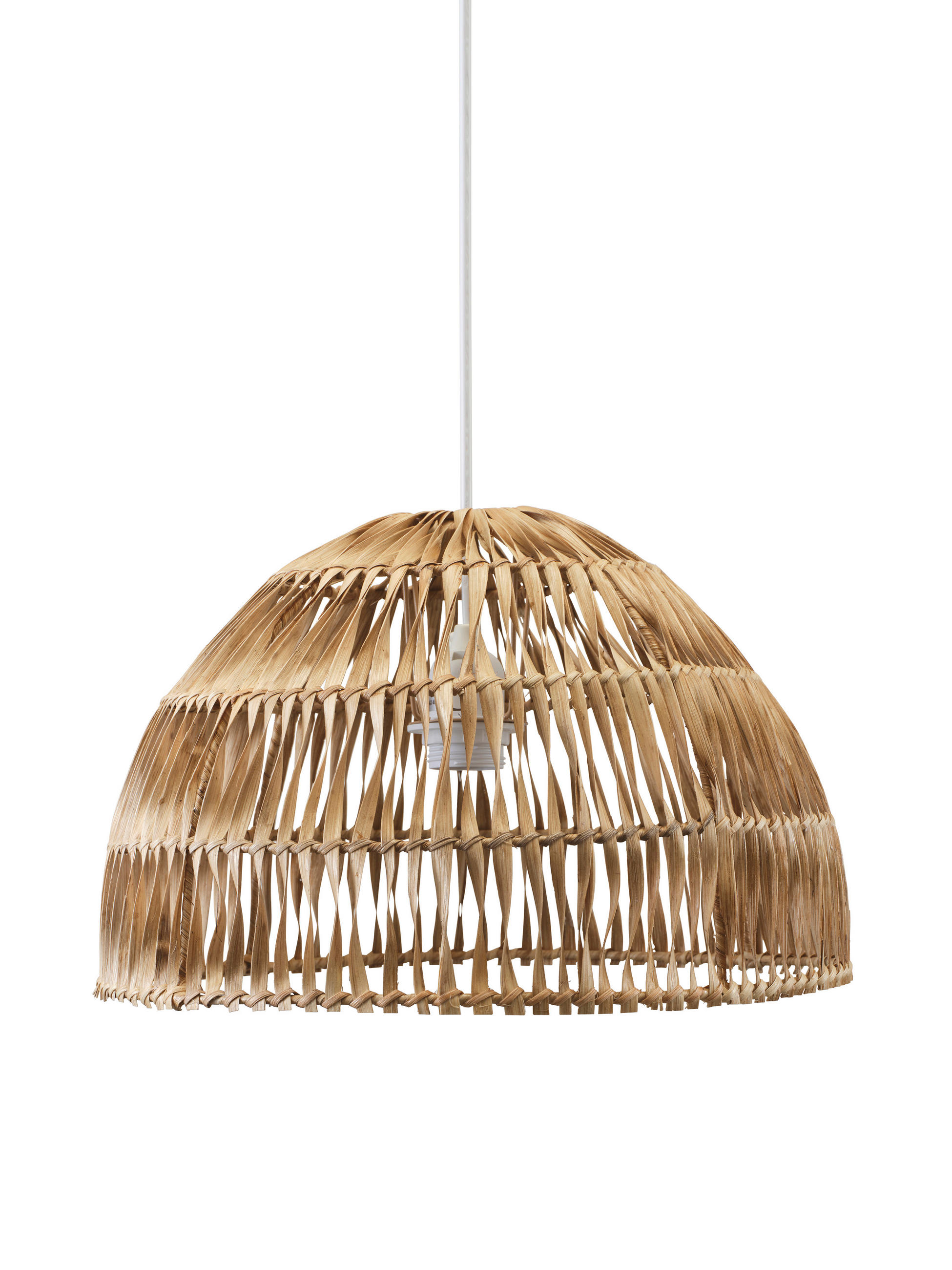 PENDELLEUCHTE PR Home Lace 37/24 cm   - Naturfarben, Natur, Naturmaterialien (37/24cm) - PR Home