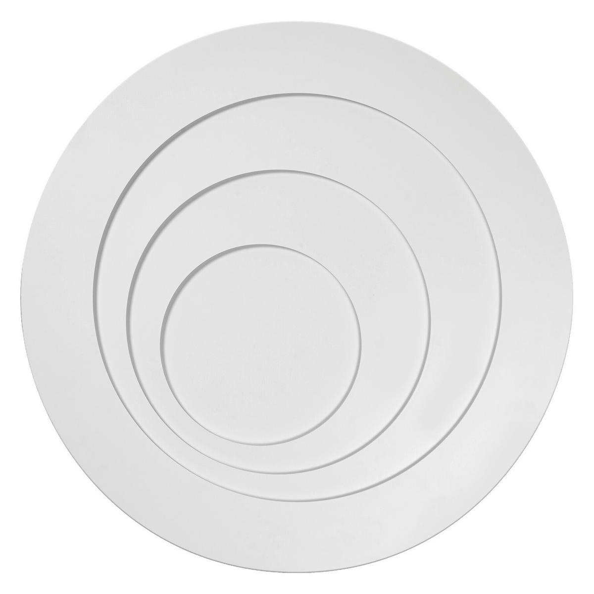 LED-DECKENLEUCHTE Orbis Spiral Round 68,5/5,6 cm   - Weiß, Design, Kunststoff/Metall (68,5/5,6cm) - Osram