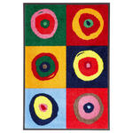 FUßMATTE 50/75 cm Multicolor  - Multicolor, Basics, Kunststoff/Textil (50/75cm) - Esposa
