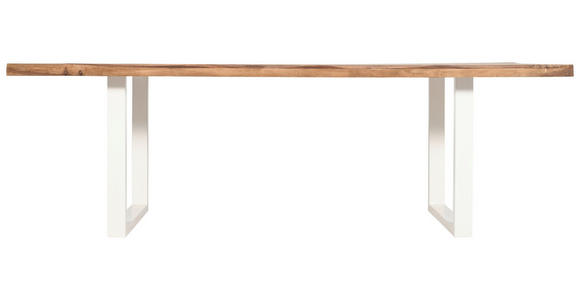 TISCHGESTELL in Metall 80/40/73 cm - Creme, Design, Metall (80/40/73cm) - Landscape