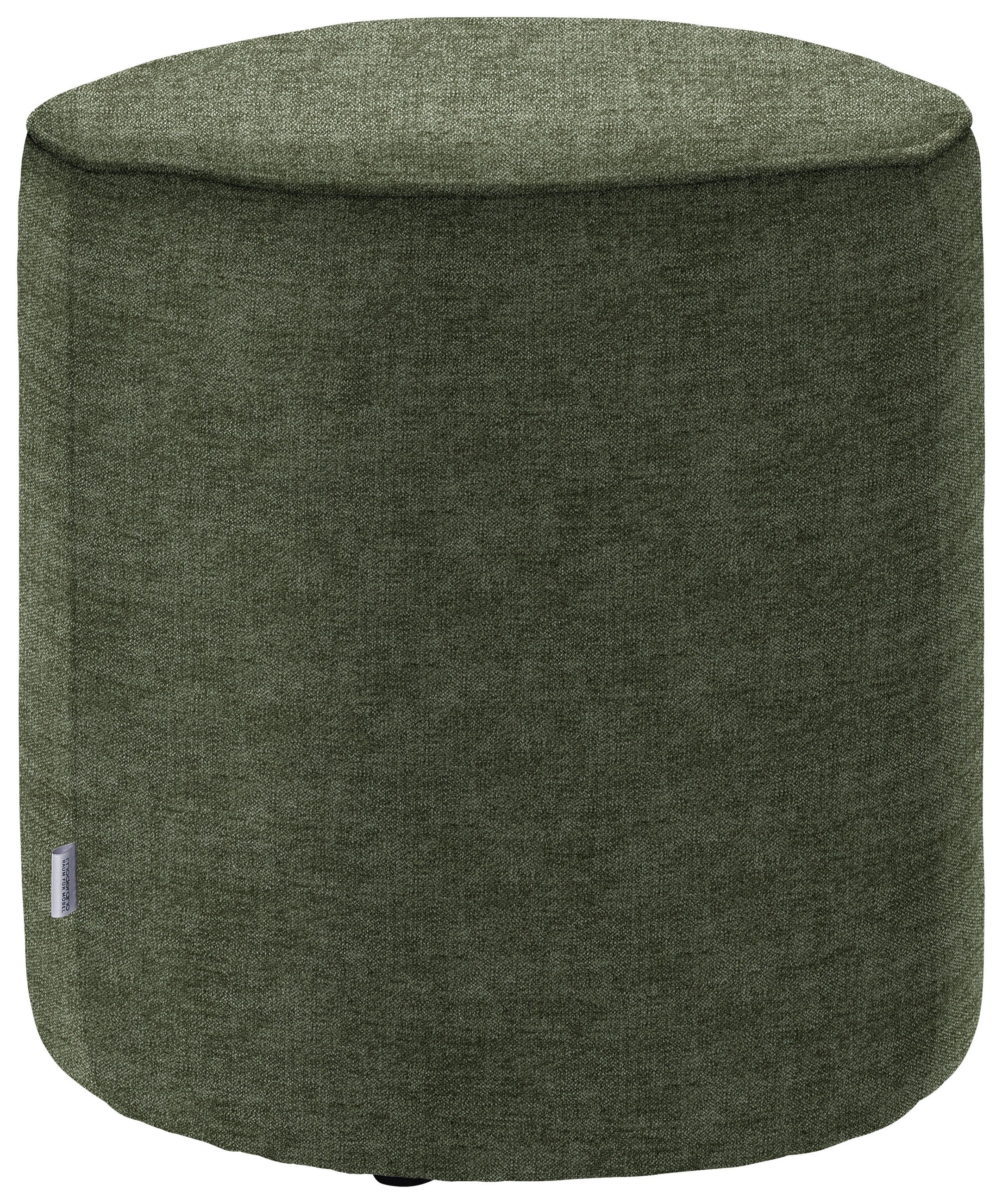 HOCKER in Textil Olivgrün  - Olivgrün, Design, Textil (44/46/44cm) - Belluti