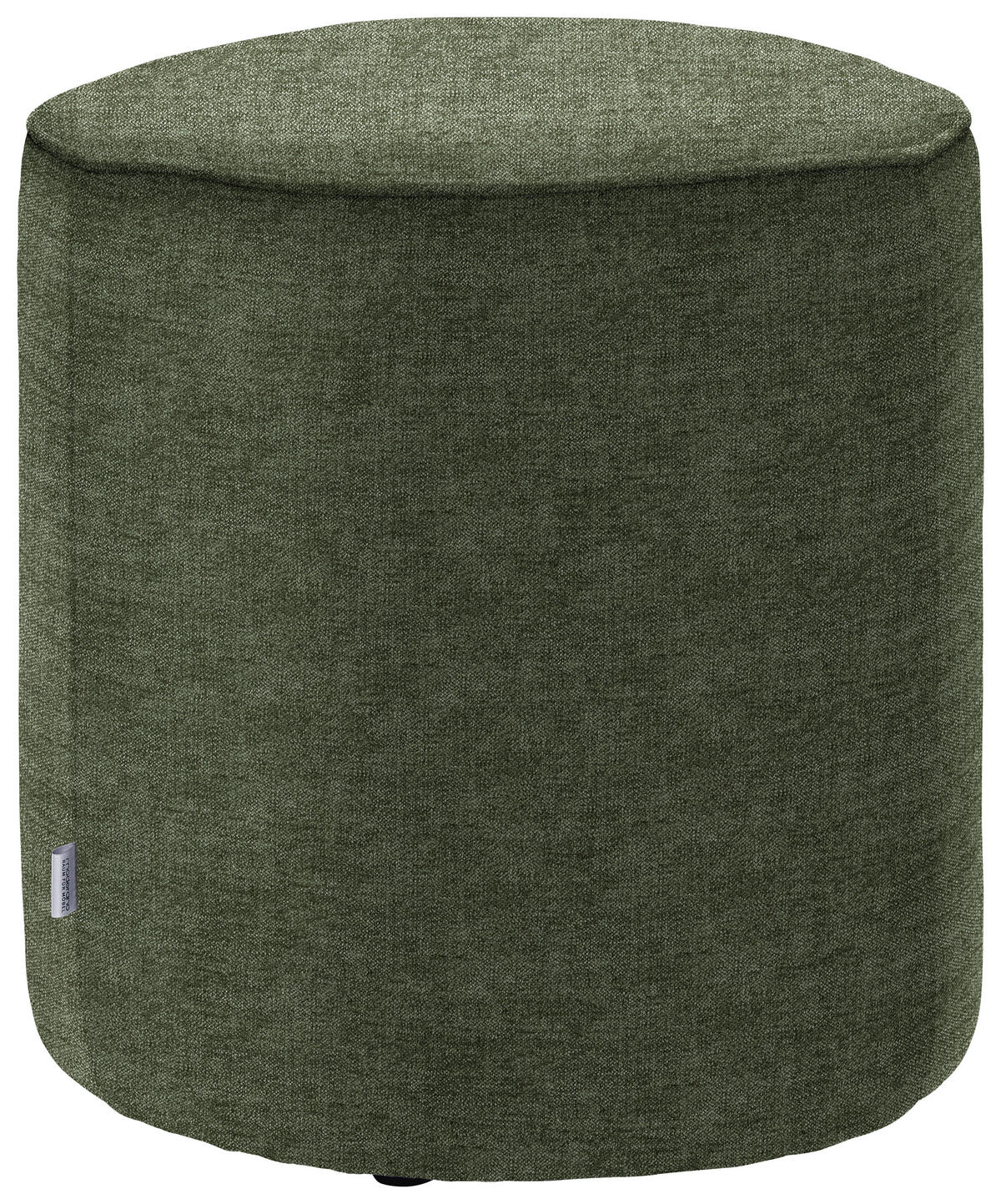 HOCKER in Textil Olivgrün  - Olivgrün, Design, Textil (44/46/44cm) - Belluti