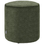 HOCKER in Textil Olivgrün  - Olivgrün, Design, Textil (44/46/44cm) - Belluti