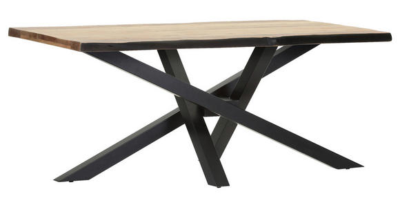 TISCHGESTELL      - Schwarz, Design, Metall (163/73/73cm) - Landscape